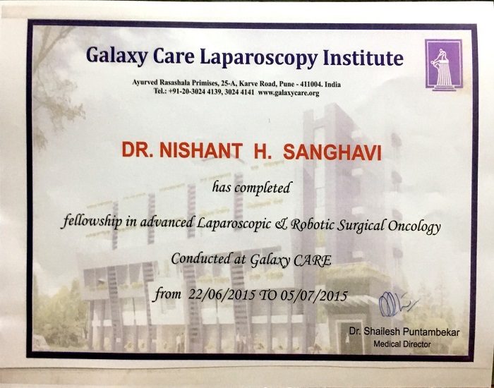 Dr. Nishanth Laproscopy and robotic surgery